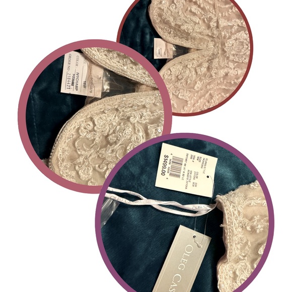 Oleg Cassini Dresses & Skirts - Oleg Cassini Size 18 Ivory Wedding Gown